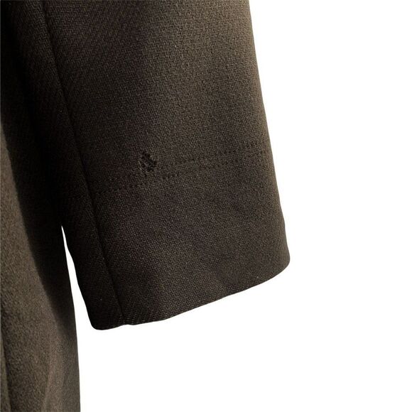 J. Crew Stadium Cloth Nello Gori Wool Duffle Hooded Pea Coat Jacket 10 Style 314 - Picture 5 of 7